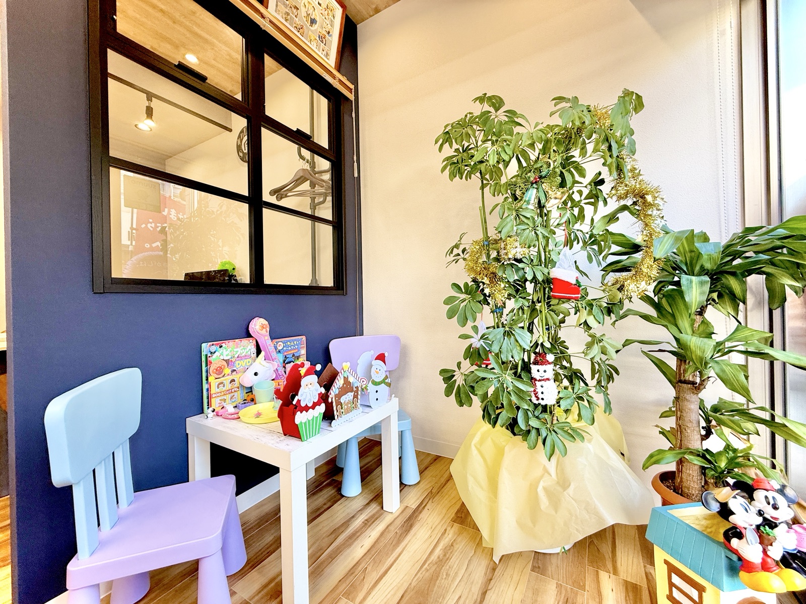 店舗内のお子さま向けスペース